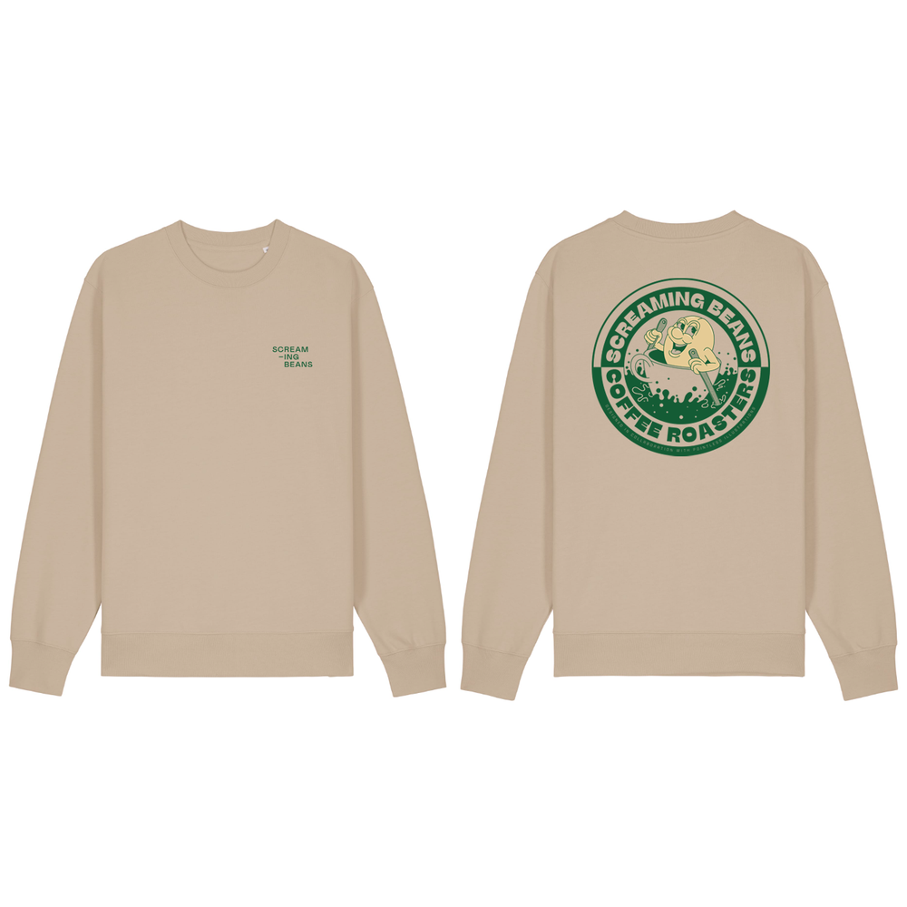 Crewneck designed in collaboration with Pointless Illustrations